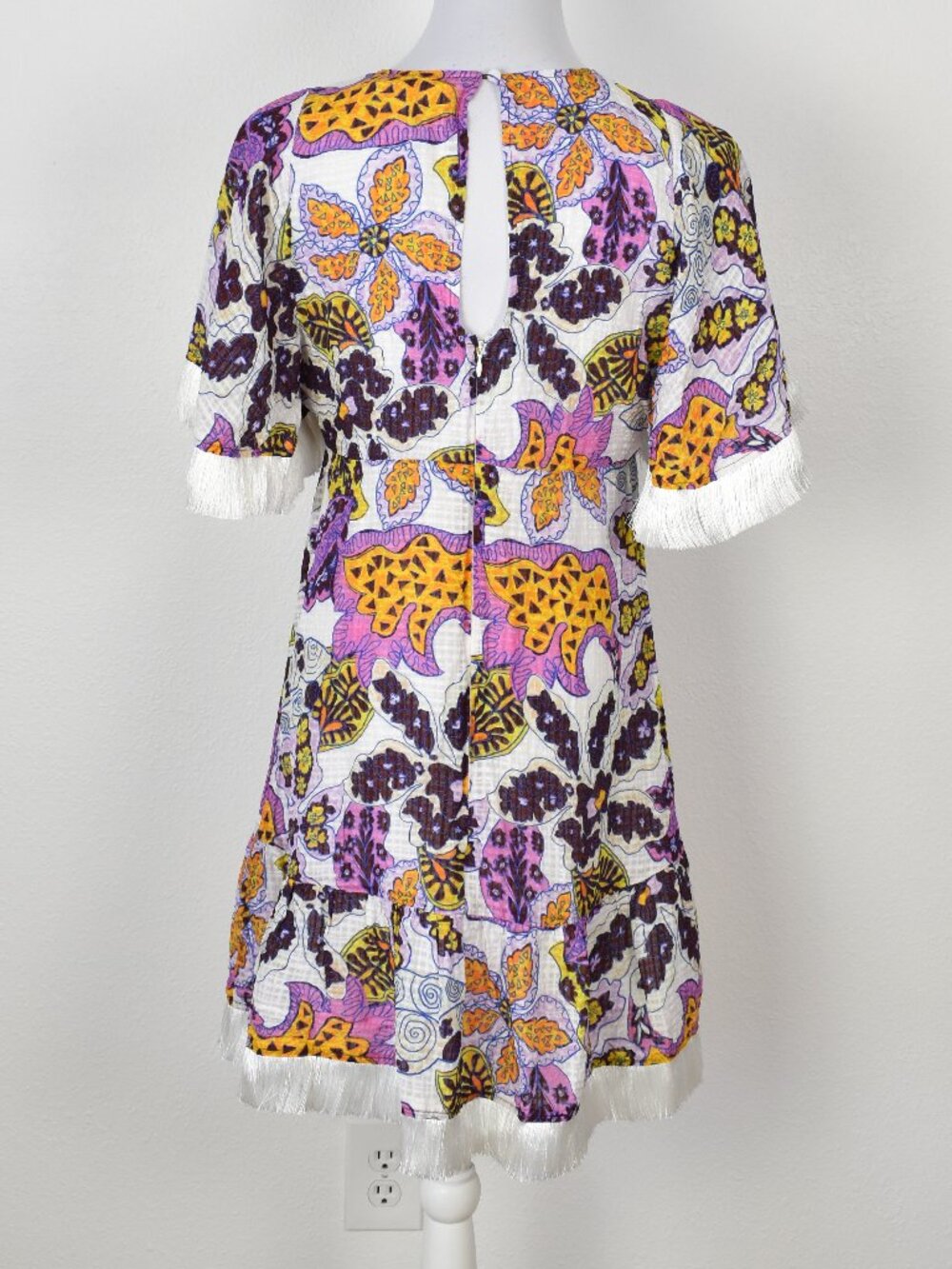 Marie Oliver Octavia Mini Fringe Dress - 8 - Picture 8 of 13